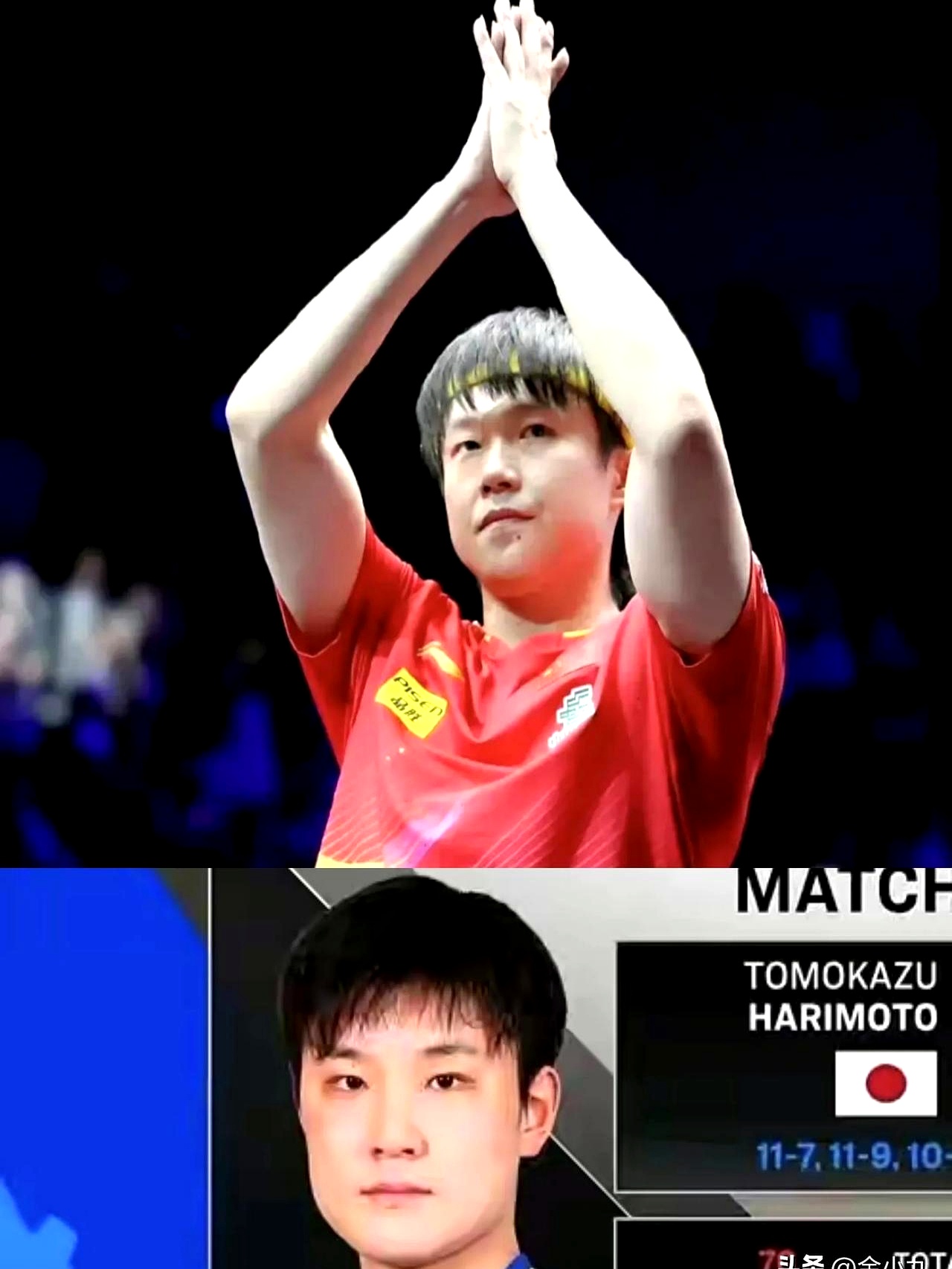 包含英国乒乓球队爆冷比利时乒乓球队，张本智和关键制胜的词条